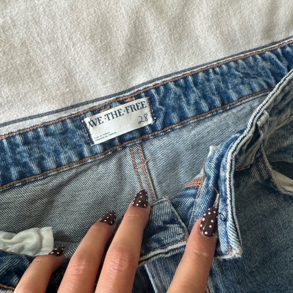 We The Free Light Blue Denim Jeans - Picture 3 of 6